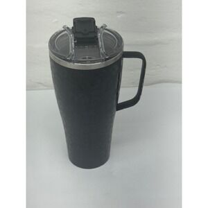 BruMate 30 oz  Tumbler Onyx Leopard Matte Black Insulated Mug with Handle